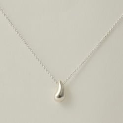 Tiffany & Co. Elsa Peretti Teardrop Pendant Necklace Silver 60020672 Women's TIFFANY