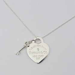 Tiffany Return to Heart Tag & Key Necklace Silver 69683940 Women's TIFFANY&Co.