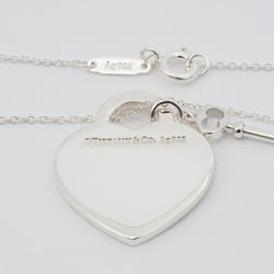 Tiffany Return to Heart Tag & Key Necklace Silver 69683940 Women's TIFFANY&Co.