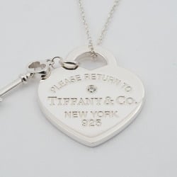 Tiffany Return to Heart Tag & Key Necklace Silver 69683940 Women's TIFFANY&Co.