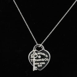 Tiffany Return to Heart Tag & Key Necklace Silver 69683940 Women's TIFFANY&Co.