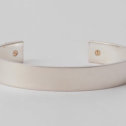 Hermes Bracelet Crew de H Jonque 2 Silver H121455B 00ST Women's HERMES