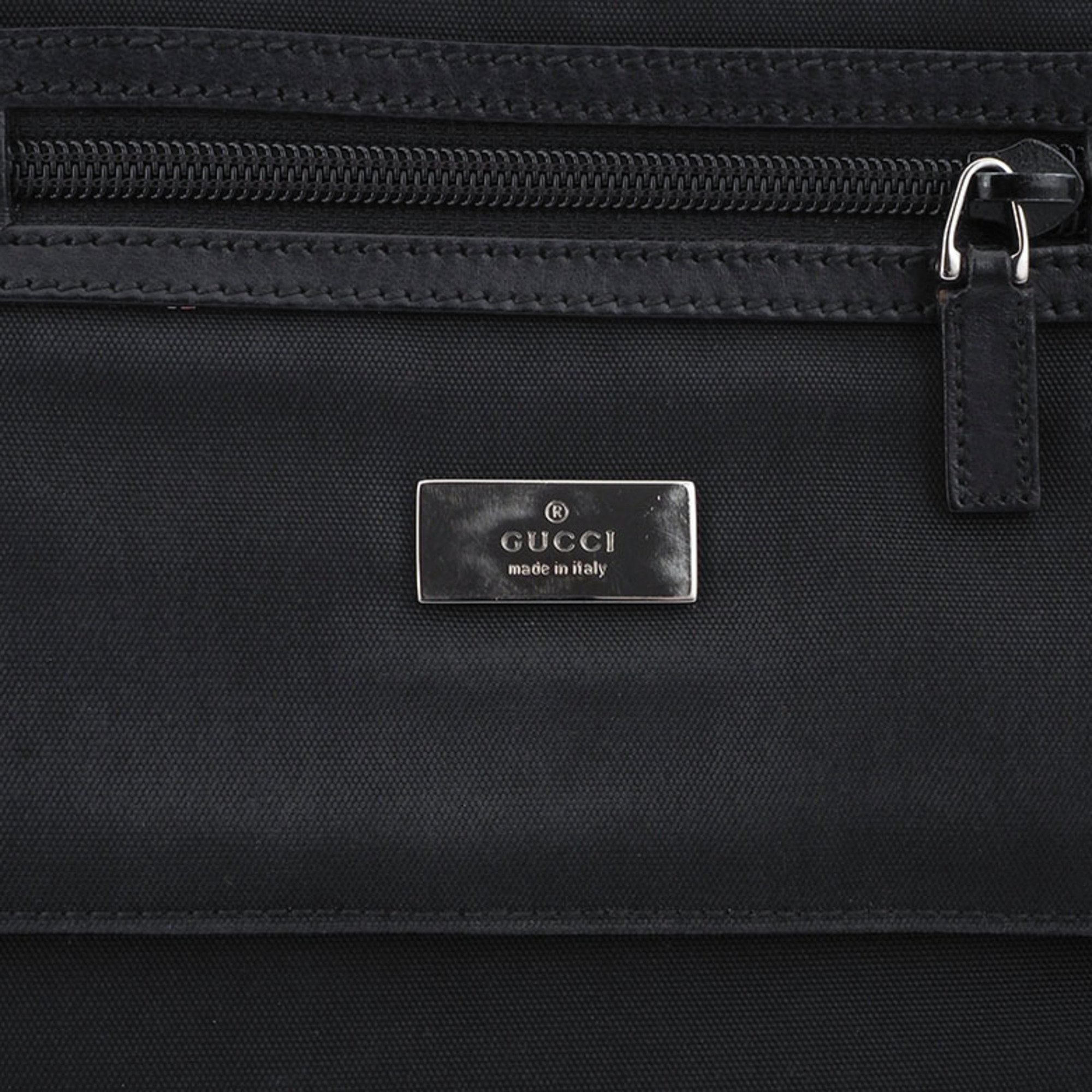 Gucci Nylon Bag Shoulder Black 122374 Men's GUCCI