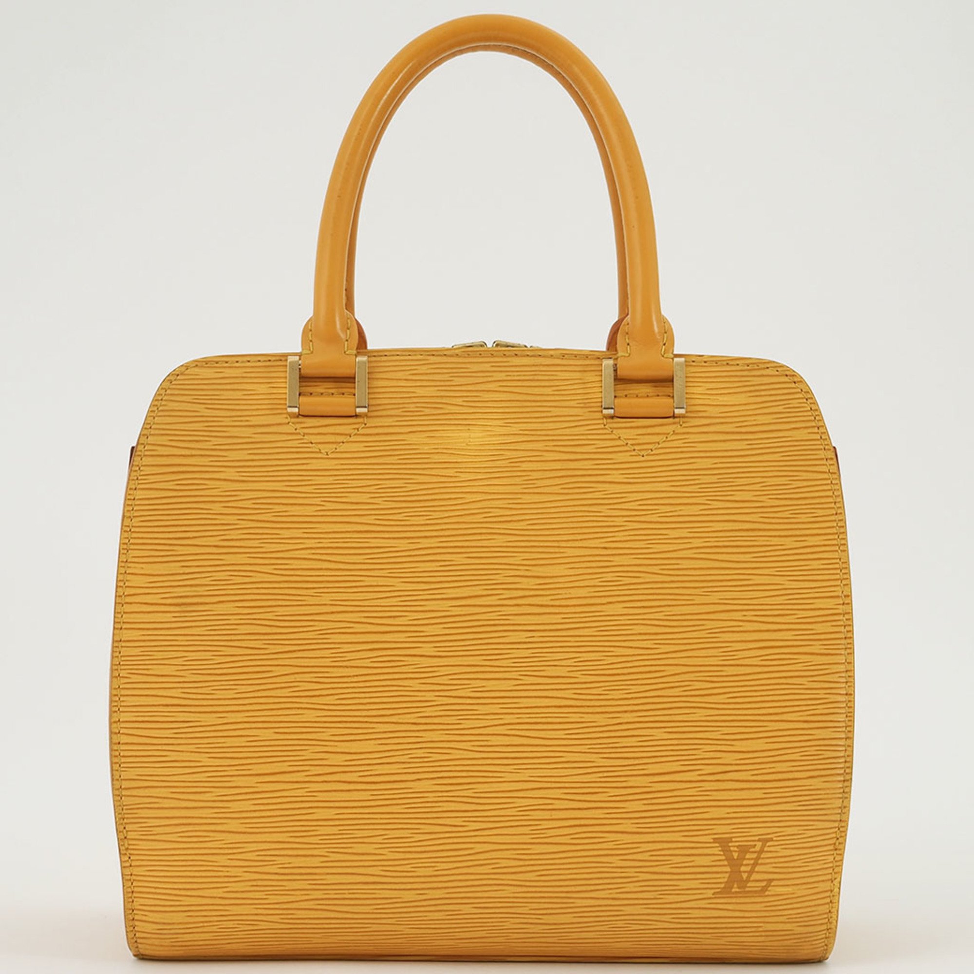 Louis Vuitton Pont Neuf Handbag Tassili Yellow M52059 Women's Epi Leather LOUIS VUITTON