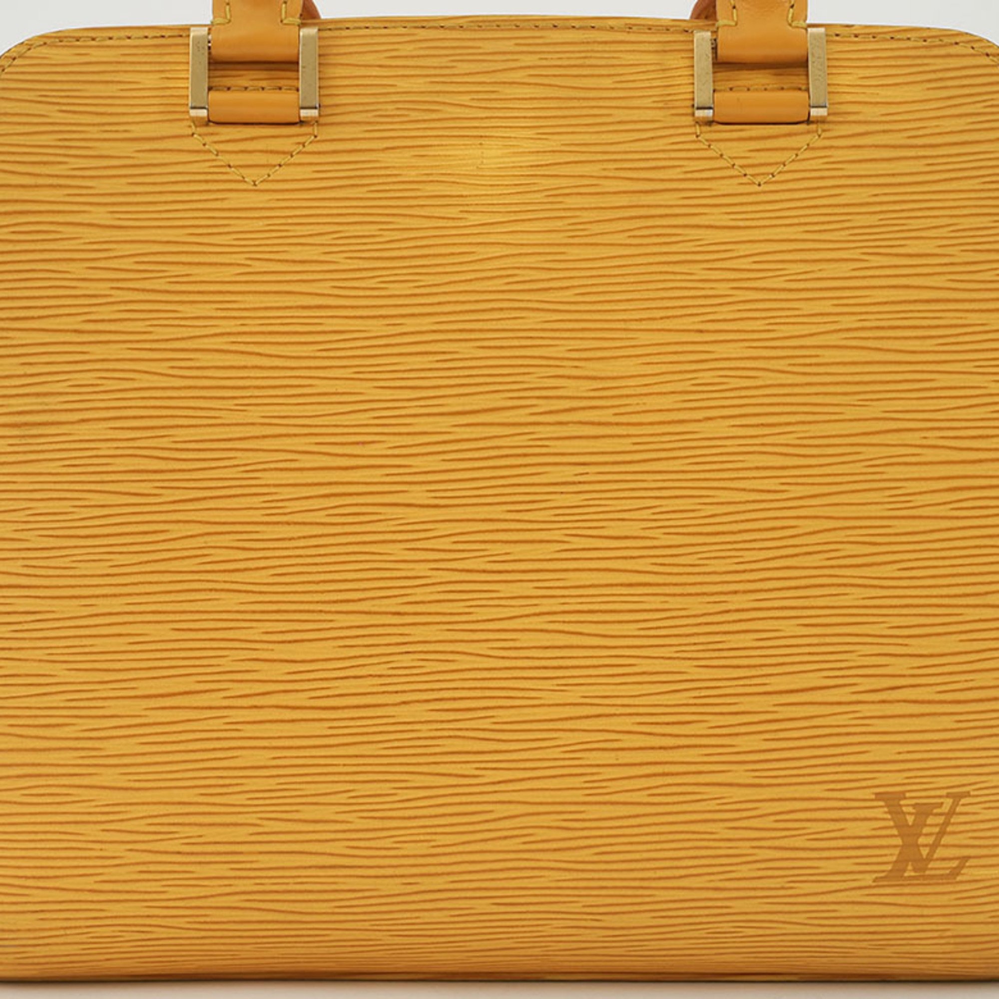 Louis Vuitton Pont Neuf Handbag Tassili Yellow M52059 Women's Epi Leather LOUIS VUITTON