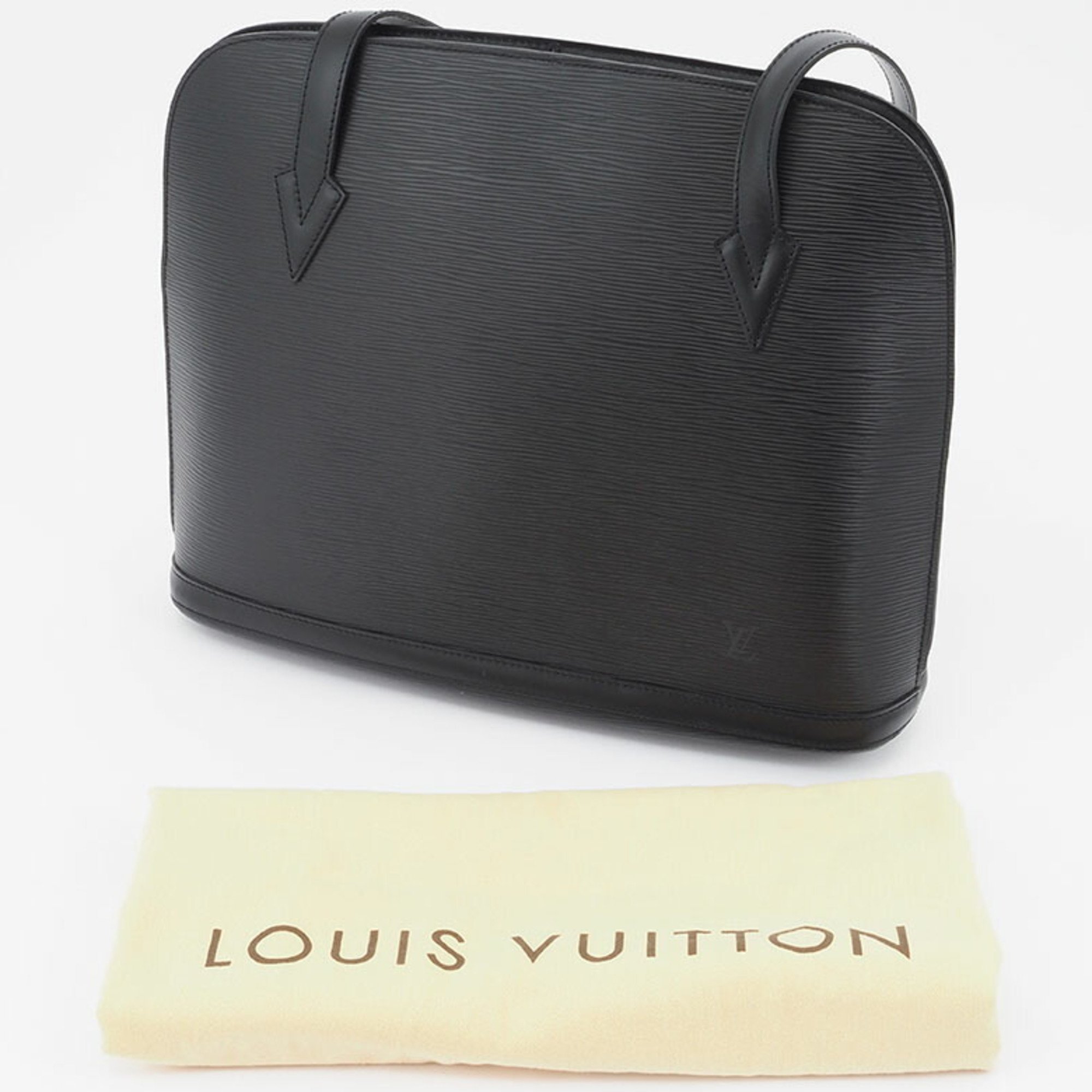 Louis Vuitton Backpack Shoulder Bag Noir M52282 Women's Epi Leather LOUIS VUITTON