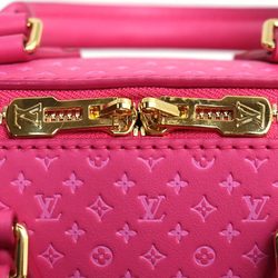 LOUIS VUITTON Louis Vuitton Speedy Bandouliere 20 2-Way Shoulder Bag Nanogram Pink M22286 Women's