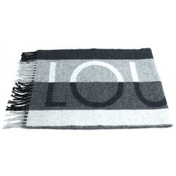 LOUIS VUITTON LV Horizon Scarf Gray M70922 Unisex