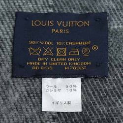 LOUIS VUITTON LV Horizon Scarf Gray M70922 Unisex