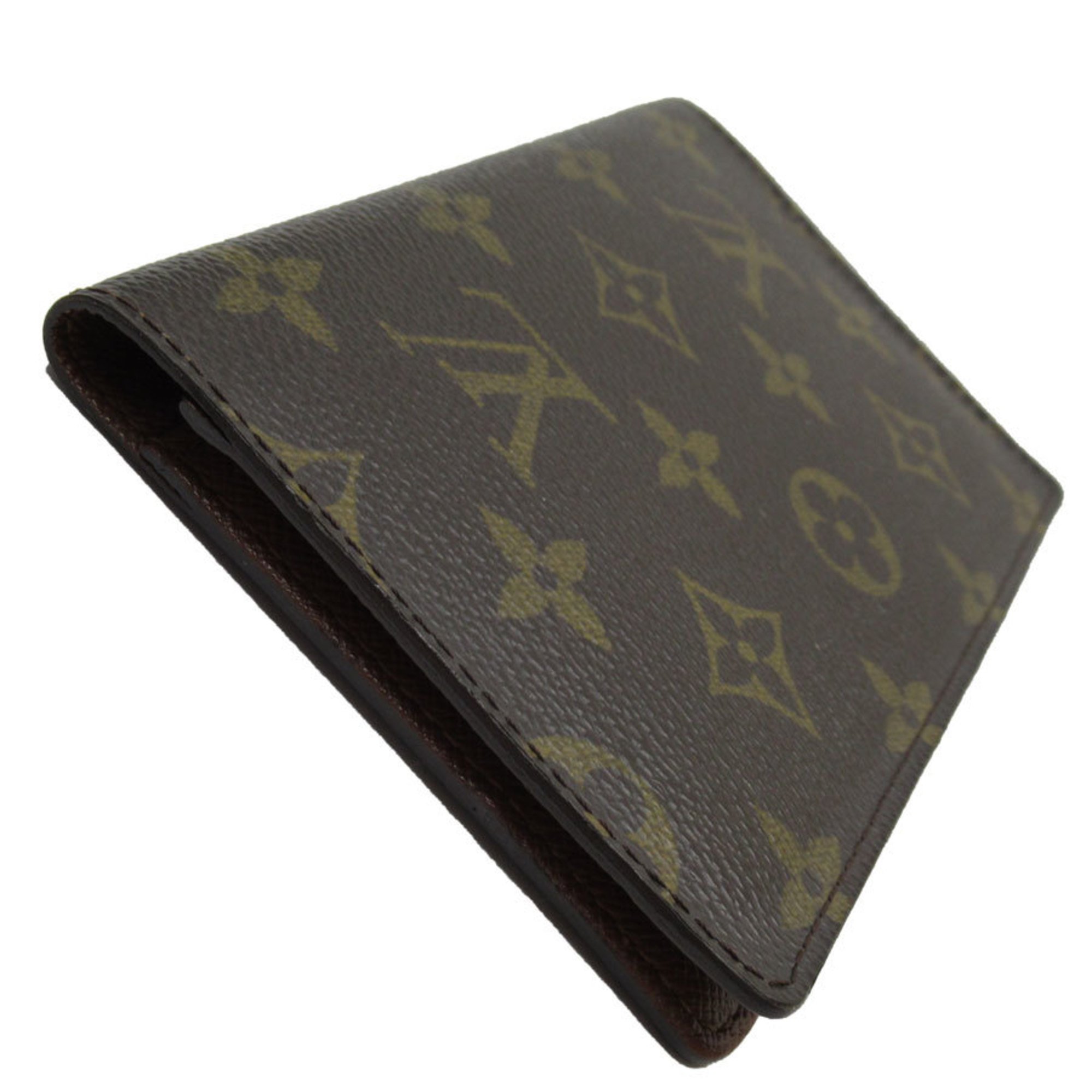 Louis Vuitton LOUIS VUITTON Notebook Cover Monogram Canvas Brown Men's Women's w0832j