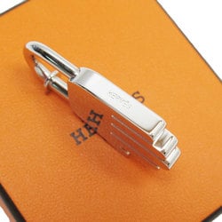 Hermes HERMES Padlock Charm 2002 ANNEE DE LA MAIN Metal Silver Women's w0824j