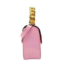 Versace VERSACE handbag shoulder bag Medusa enamel pink ladies z2847