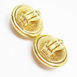 CHANEL Coco Mark Metal Gold Earrings for Women w0837g