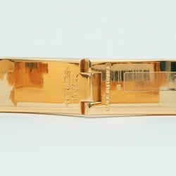 Hermes Enamel Bracelet Click H PM Bangle Crème Yellow Gold H700001F 85PM Women's HERMES