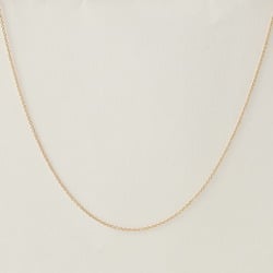 Tiffany Chain Necklace Yellow Gold 60011300 Women's K18YG 41cm TIFFANY&Co.