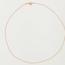 Tiffany Chain Necklace Yellow Gold 60011300 Women's K18YG 41cm TIFFANY&Co.