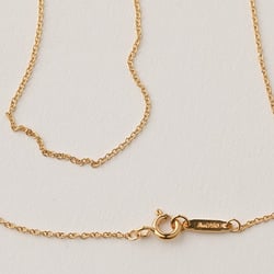 Tiffany Chain Necklace Yellow Gold 60011300 Women's K18YG 41cm TIFFANY&Co.