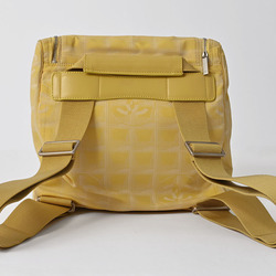 Chanel New Travel Line Shoulder Bag Yellow A15958 Women's Nylon Backpack No. 7 CHANEL