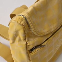 Chanel New Travel Line Shoulder Bag Yellow A15958 Women's Nylon Backpack No. 7 CHANEL