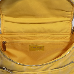 Chanel New Travel Line Shoulder Bag Yellow A15958 Women's Nylon Backpack No. 7 CHANEL