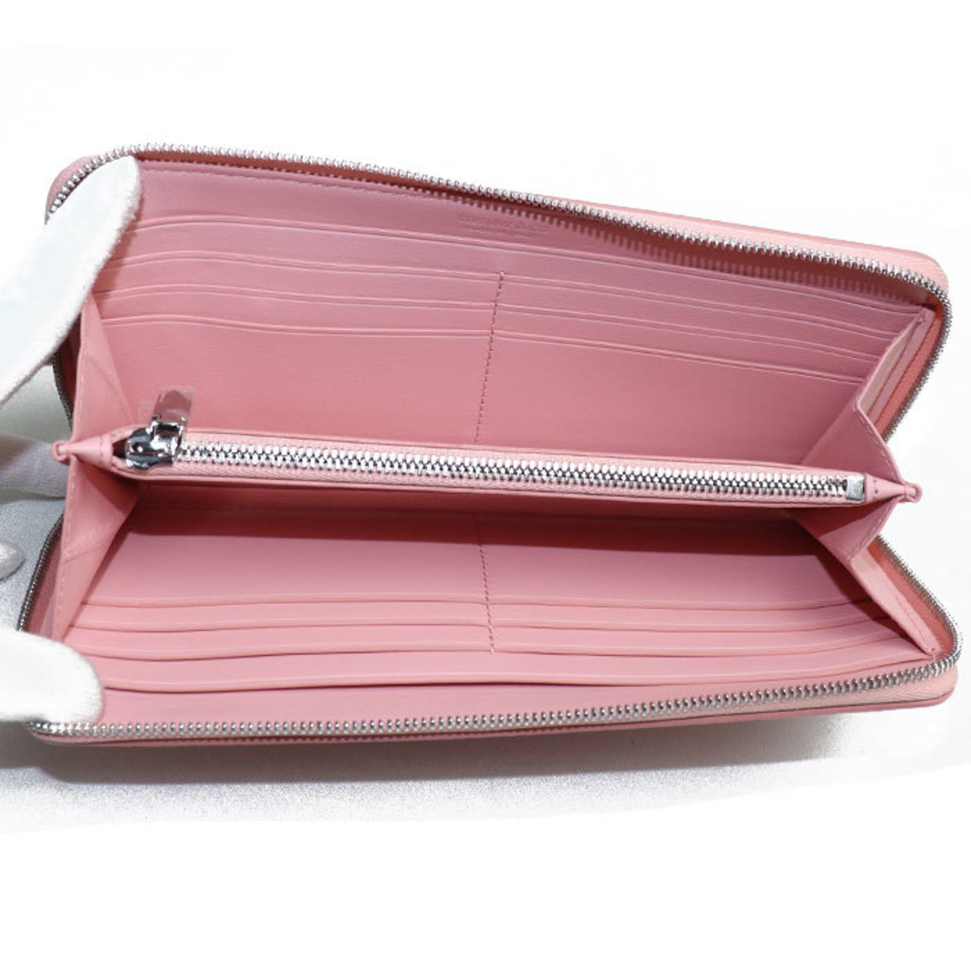 TIFFANY&Co. Tiffany Return to Large Zip Long Wallet Round Blush Pink 72458575 Limited Edition for Women