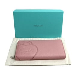 TIFFANY&Co. Tiffany Return to Large Zip Long Wallet Round Blush Pink 72458575 Limited Edition for Women