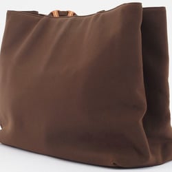 Salvatore Ferragamo Nylon Shoulder Tote Bag Brown Women's