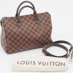 Louis Vuitton Keepall Bandouliere 30 Boston Bag Damier Ebene N41367 Women's Handbag N40590 LOUIS VUITTON