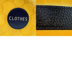 GUCCI Travel Pouch OFF THE GRID Nylon Leather Yellow Black Men Women 674797 n0738