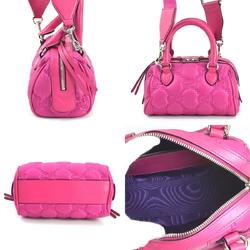 GUCCI handbag shoulder bag leather magenta ladies 702251 a0521