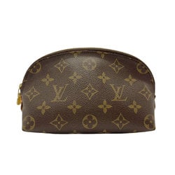 Louis Vuitton LOUIS VUITTON Pouch Monogram Pochette Tick PM Canvas Brown Men's Women's M47515 n0733