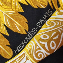 Hermes HERMES Scarf Muffler Carre 90 DANSE PACIFIQUE Silk Black Multicolor Women's w0823a