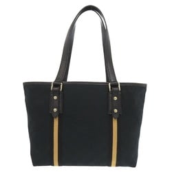 Gucci GG Shelly 137396 Canvas Black Tote Bag 1913GUCCI