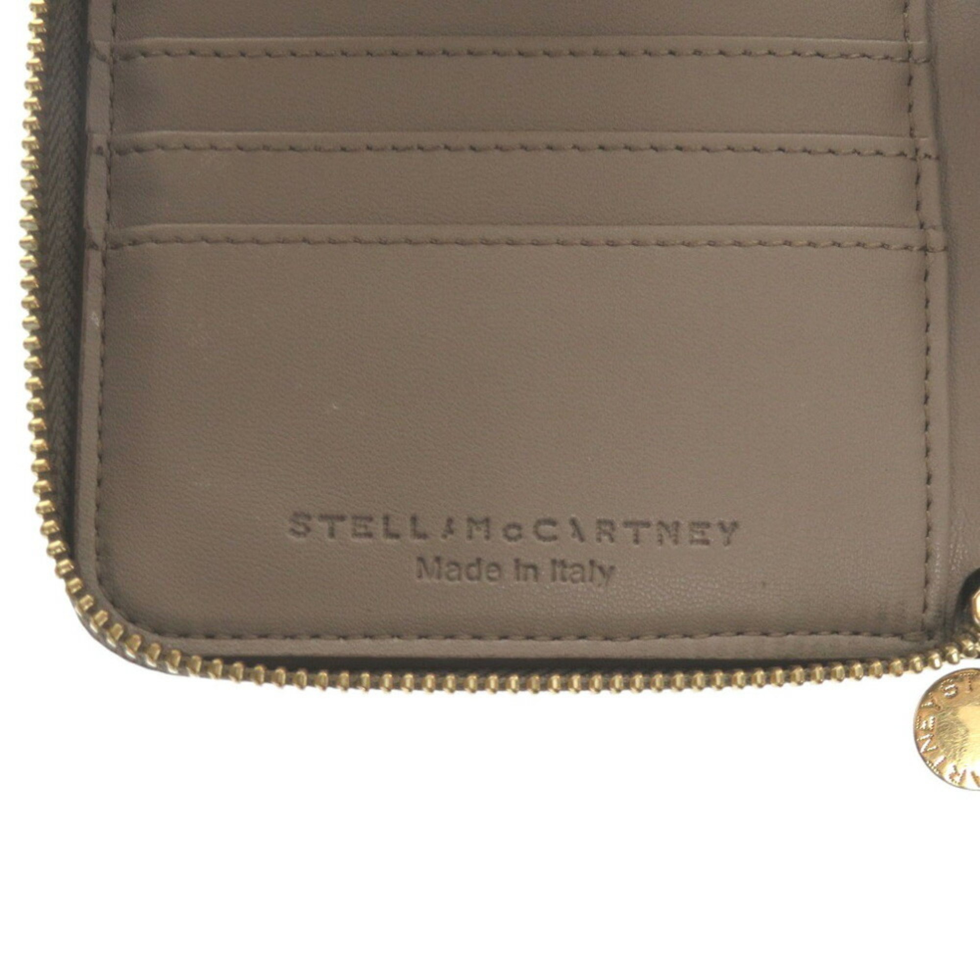 Stella McCartney Leather Pink Bi-fold Wallet 0091Stella