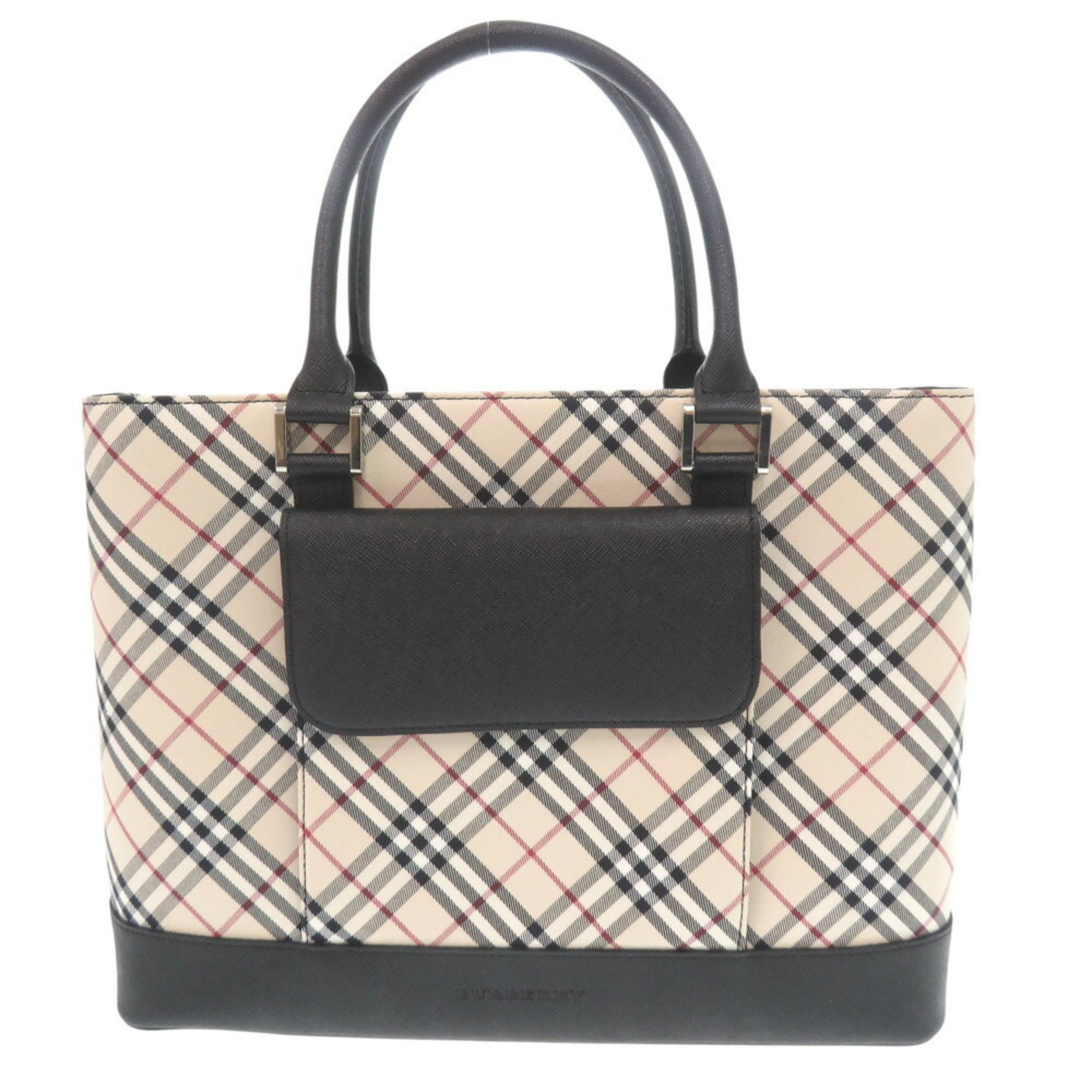 Burberry Nova Check Leather Beige Handbag 1345BURBERRY