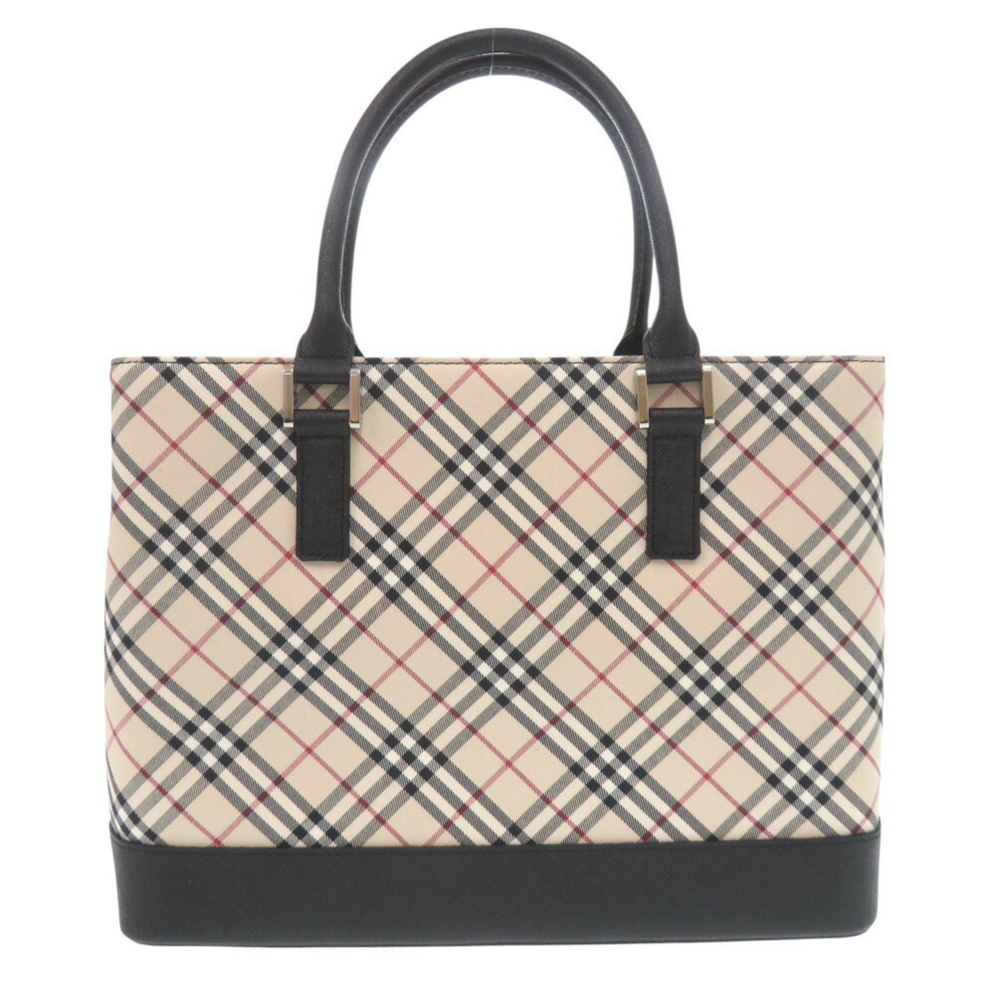 Burberry Nova Check Leather Beige Handbag 1345BURBERRY