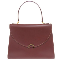 Cartier Must Line Leather Bordeaux Handbag Red 1795CARTIER