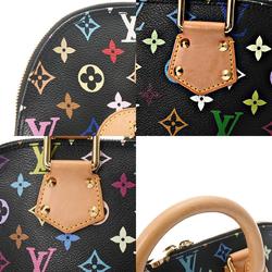 LOUIS VUITTON Louis Vuitton Multicolor Alma Noir M92646 Women's Monogram Handbag