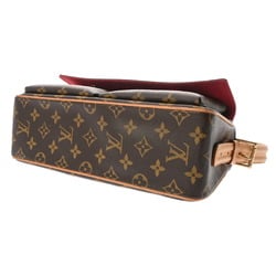 LOUIS VUITTON Louis Vuitton Monogram Vivacite MM Brown M51164 Women's Canvas Shoulder Bag