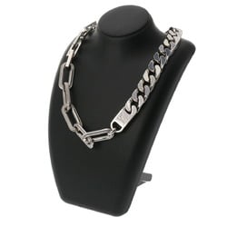 LOUIS VUITTON Louis Vuitton Collier Mix Chain Silver MP2461 Women's Metal Necklace