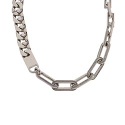 LOUIS VUITTON Louis Vuitton Collier Mix Chain Silver MP2461 Women's Metal Necklace