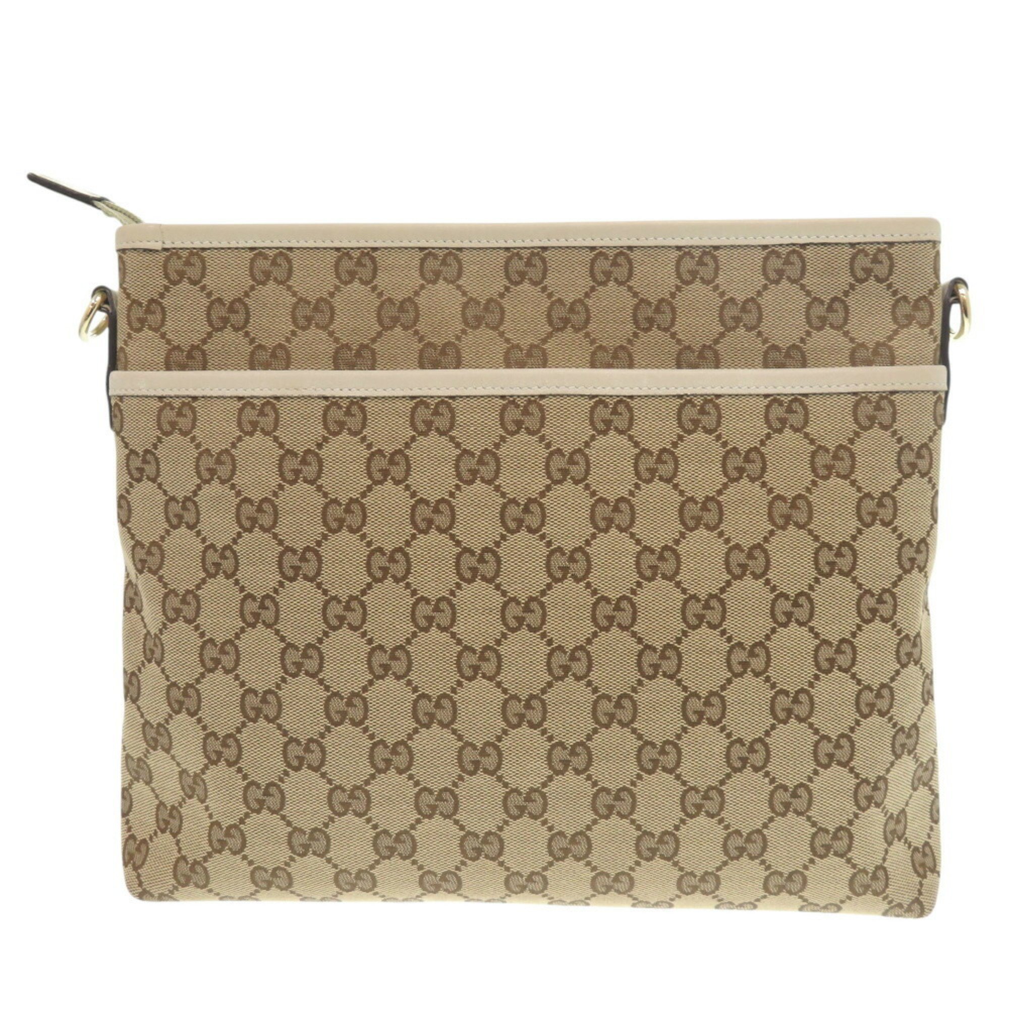 Gucci GG Canvas Beige 388924 Shoulder Bag 1496GUCCI