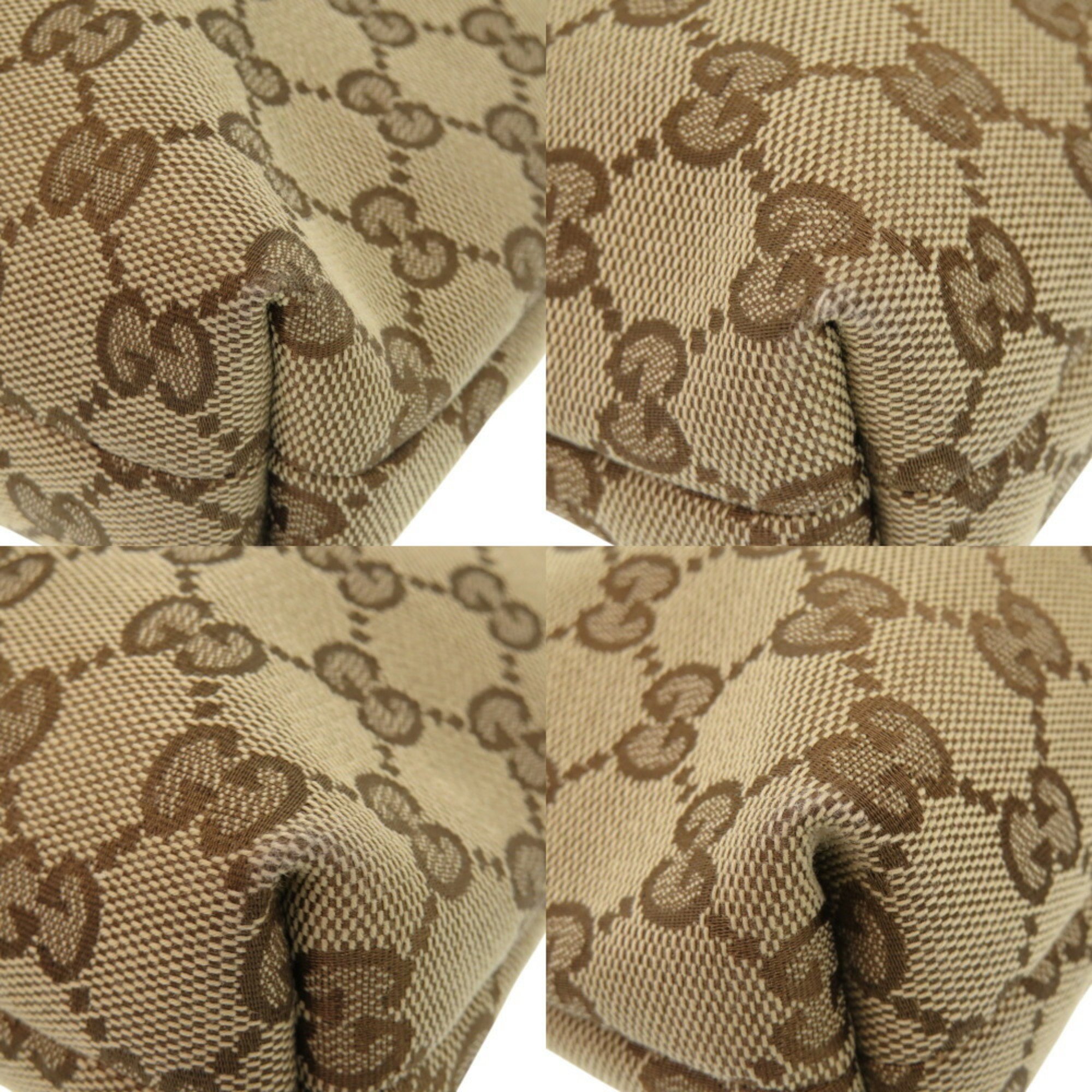 Gucci GG Canvas Beige 388924 Shoulder Bag 1496GUCCI