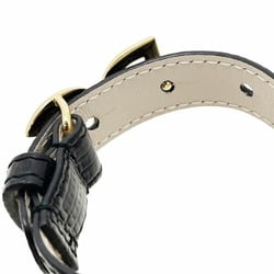 Dolce & Gabbana Bracelet Leather Black BL0045 Size S DOLCE GABBANA D&G TT-13824