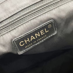 Chanel Tote Bag New Travel Line MM Nylon Jacquard Leather Black A15991 CHANEL CC Coco Mark Shoulder HH-13960