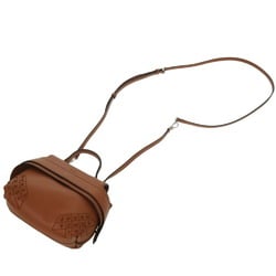 Tod's Micro Wave Bag Handbag Shoulder Leather Brown 0595TOD'S