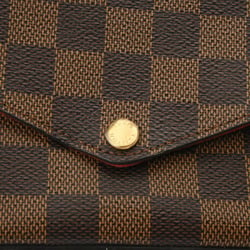 LOUIS VUITTON Damier Pochette Felicie Chain Wallet N63032 Women's Canvas Shoulder Bag