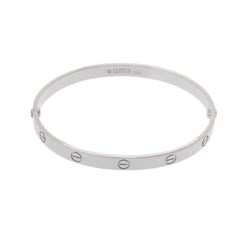 CARTIER Cartier Love Bracelet Men's White Gold