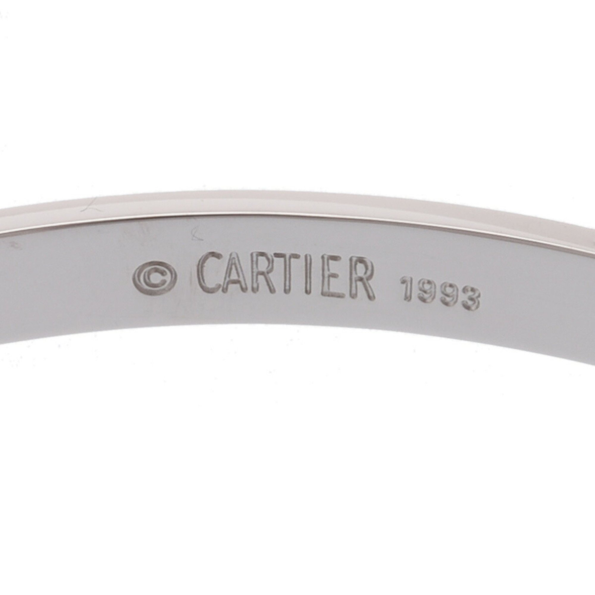 CARTIER Cartier Love Bracelet Men's White Gold