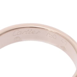 CARTIER Love Ring #47 Size 7 Women's K18 Pink Gold